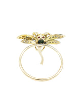 18k Dragonfly Conversion Ring Fine Jewelry arcadeshops.com