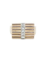 14k Gold Cufflink Conversion Ring Fine Jewelry arcadeshops.com