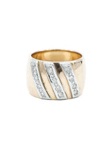 14k Rose Gold And Diamond Cigar Band Fine Jewelry arcadeshops.com