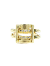 18k Gold Cut Out Ring Fine Jewelry arcadeshops.com