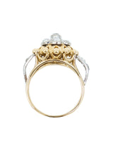 14k Gold Floral Ring Fine Jewelry arcadeshops.com