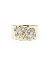 14k Double Heart Cigar Band Fine Jewelry arcadeshops.com
