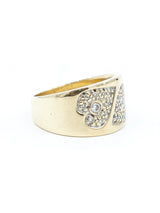 14k Double Heart Cigar Band Fine Jewelry arcadeshops.com