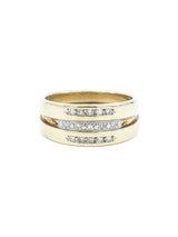 14k Diamond Channel Band Fine Jewelry arcadeshops.com