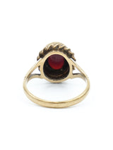 9k Garnet Cabochon Ring Fine Jewelry arcadeshops.com