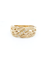 18k Vine Motif Ring Fine Jewelry arcadeshops.com