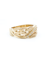 18k Vine Motif Ring Fine Jewelry arcadeshops.com