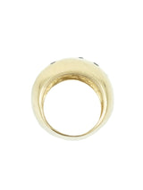 14k Black Diamond Accented Dome Ring Fine Jewelry arcadeshops.com