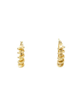 14k Coiled Hoop Earrings Fine Jewelry arcadeshops.com