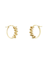 14k Coiled Hoop Earrings Fine Jewelry arcadeshops.com