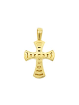 14k Italian Cross Charm Fine Jewelry arcadeshops.com