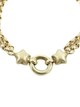 14k Star Rolo Chain Bracelet Fine Jewelry arcadeshops.com