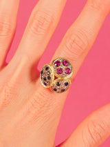 18k Mid Century Petal Ring Fine Jewelry arcadeshops.com
