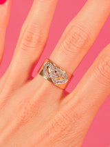 Linked Heart Cigar Band Fine Jewelry arcadeshops.com