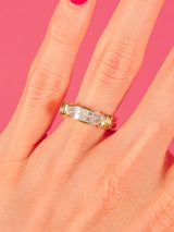 14k Princess Cut Diamond Band Fine Jewelry arcadeshops.com