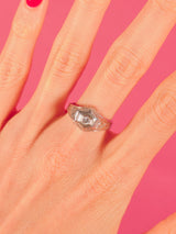 18k Antique Engagement Ring Fine Jewelry arcadeshops.com