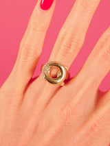 14k Articulated Horseshoe Ring Fine Jewelry arcadeshops.com