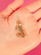 14k Athena's Owl Charm Fine Jewelry arcadeshops.com