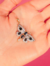 Diamond Pave Butterfly Charm Fine Jewelry arcadeshops.com