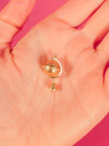 14k Articulated Globe Charm Fine Jewelry arcadeshops.com