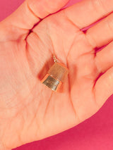 14k Thimble Charm Fine Jewelry arcadeshops.com