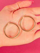 14k Gold Hoop Earrings Fine Jewelry arcadeshops.com