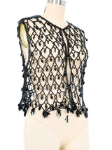 Italian Beaded Vest Top arcadeshops.com