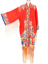 1920s Fringed Kimono Jacket arcadeshops.com