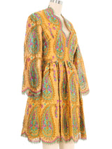 1960s Bill Blass Metallic Lace Dress Dress arcadeshops.com