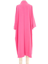 Issey Miyake Bright Pink Trench Coat Jacket arcadeshops.com