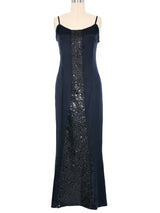 2002 Chanel Sequin Accented Slip Dress Dress arcadeshops.com