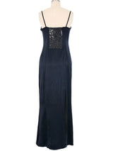 2002 Chanel Sequin Accented Slip Dress Dress arcadeshops.com