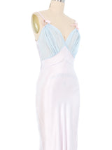 1930s Lavender Satin Maxi Slip Dress Dress arcadeshops.com