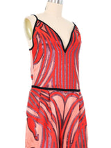 2014 Gucci Psychedelic Jacquard Romper Jumpsuit arcadeshops.com