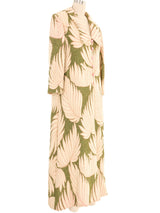 1960s Botanical Tweed Duster Coat Outerwear arcadeshops.com