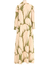 1960s Botanical Tweed Duster Coat Outerwear arcadeshops.com