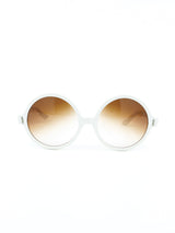 1960s Oversized Round Sunglasses Accessory arcadeshops.com