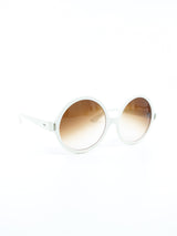 1960s Oversized Round Sunglasses Accessory arcadeshops.com