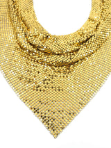 Whiting And Davis Chainmail Bib Necklace Accessory arcadeshops.com