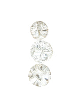 Dylan Poblano Crushed Sterling Disc Earrings Accessory arcadeshops.com