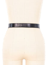 1980s Gucci G Buckle Belt Accessory arcadeshops.com