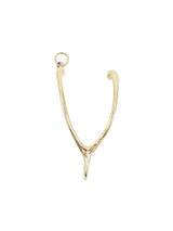 14k Wishbone Pendant Fine Jewelry arcadeshops.com