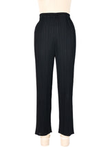 Issey Miyake Pleats Please Black Crop Pants Bottom arcadeshops.com