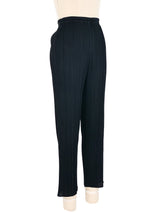 Issey Miyake Pleats Please Black Crop Pants Bottom arcadeshops.com