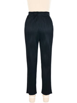 Issey Miyake Pleats Please Black Crop Pants Bottom arcadeshops.com