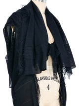 Issey Miyake Mesh Draped Fringe Cardigan Jacket arcadeshops.com