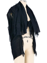Issey Miyake Mesh Draped Fringe Cardigan Jacket arcadeshops.com