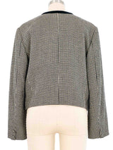 Issey Miyake Houndstooth Jacket Jacket arcadeshops.com
