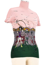 Issey Miyake Cowgirl Printed Top Top arcadeshops.com