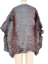 1993 Issey Miyake Iridescent Blouse Top arcadeshops.com
